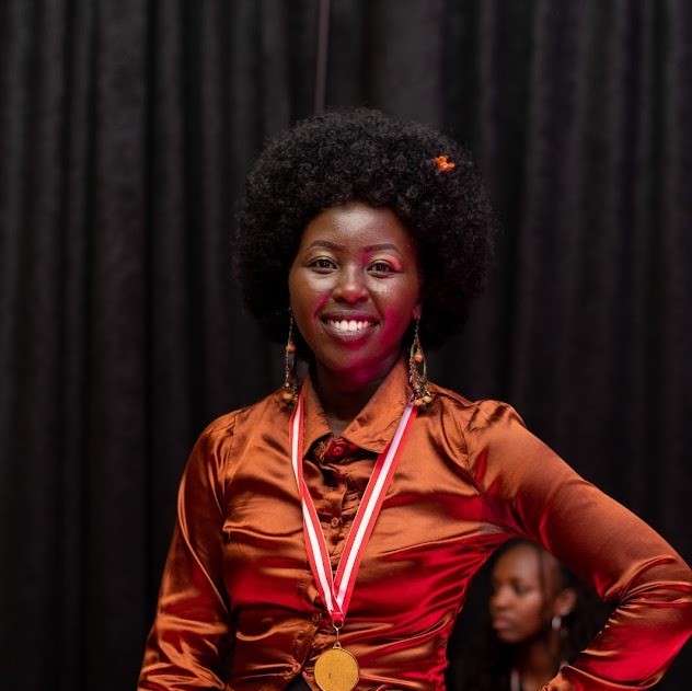 Speaking at a conference